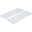 BGS Assortiment stalen gaatjesstrippen 300 x 100 x 2 mm 2 delig