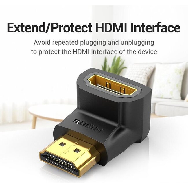 Vention HDMI 2.0 hoekadapter 4K 60Hz