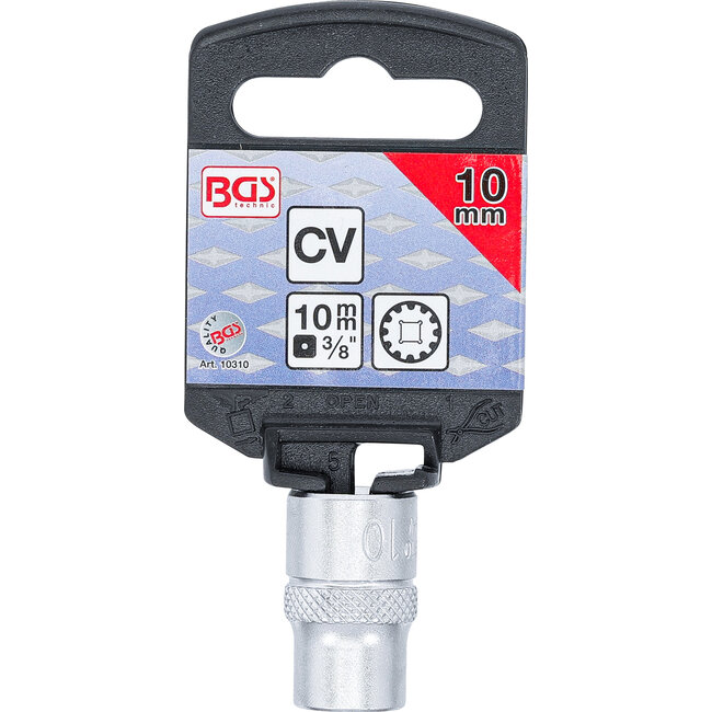 BGS Dopsleutel Gear Lock 3/8" 10 mm