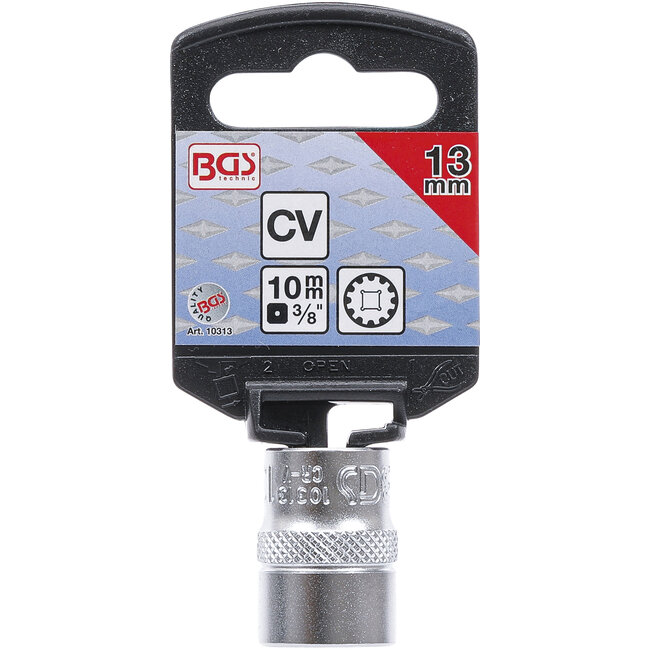 BGS Dopsleutel Gear Lock 3/8" 13 mm