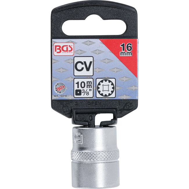 BGS Dopsleutel Gear Lock 3/8" 16 mm