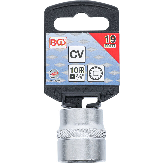 BGS Dopsleutel Gear Lock 3/8" 19 mm