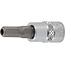 BGS Dopsleutelbit 1/4" binnenzeskant met boring 5 mm