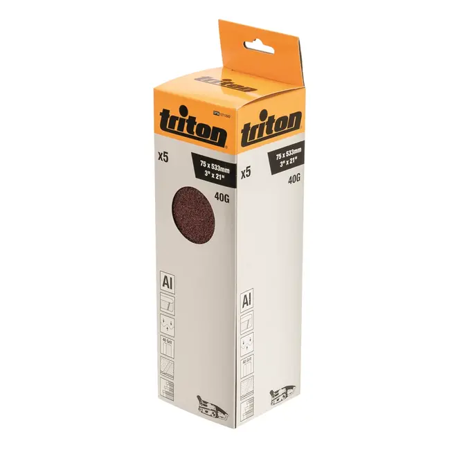Triton Schuurbanden - 75 x 533 - korrel 40 - 5 stuks