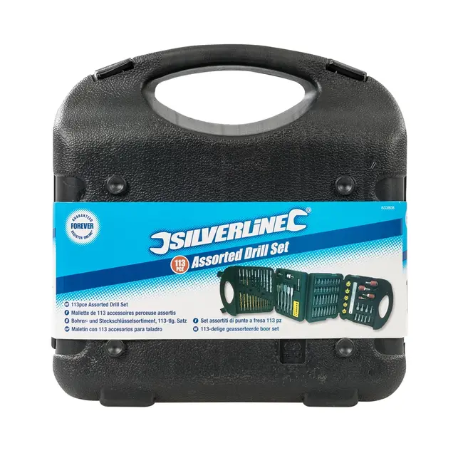 Silverline 113-delige geassorteerde boor set
