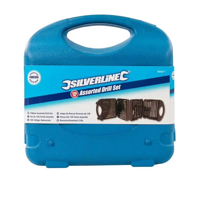 Silverline 126-delig geassorteerde boor bit set