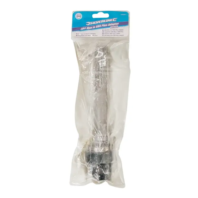 Silverline SDS-Max naar SDS-Plus adapter 200 mm