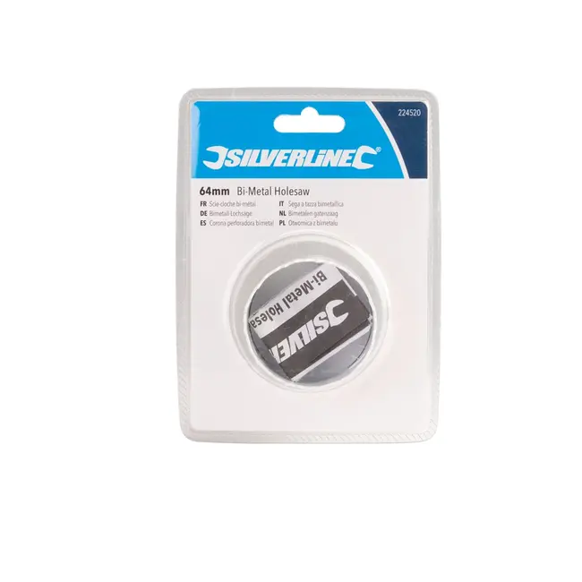 Silverline Bimetalen gatenzaag 64 mm