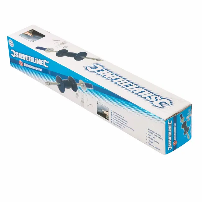 Silverline Slagtrekker set - 460 mm - 5 delig