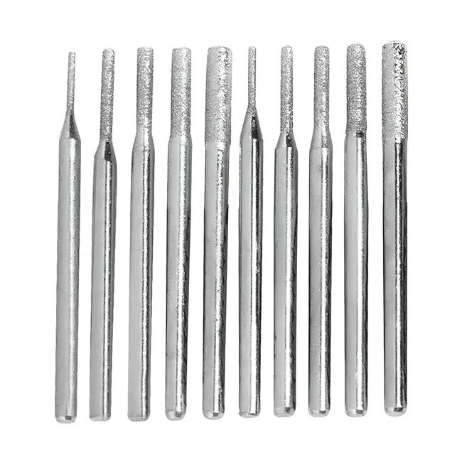 Silverline Slijpstenen set - 2,35 mm spandoorn - 30 delig