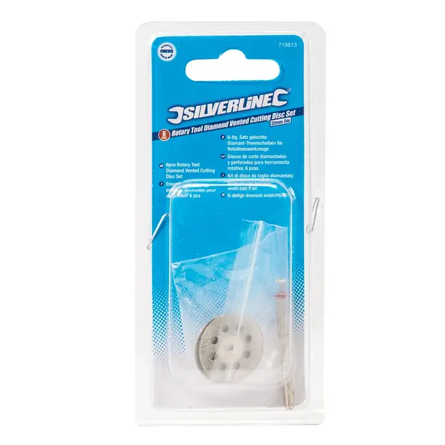 Silverline Diamant snijschijven set - 22 mm - 6 delig