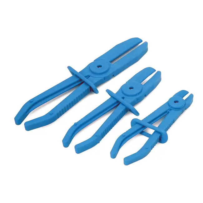 Silverline Flexibele slangklemmen set - 3 delig