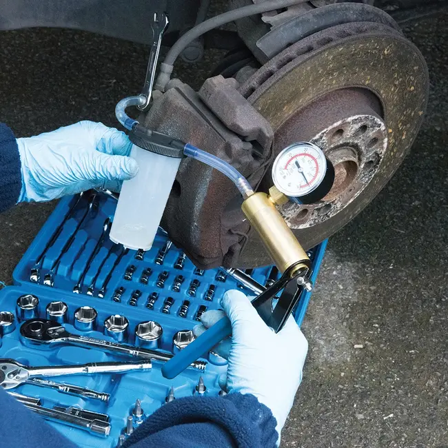 Silverline Vacuümtester & remontluchterset 16 delig