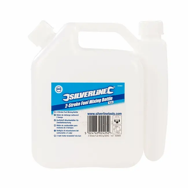 Silverline Brandstof mix kan voor 2-takt motor - 1 liter