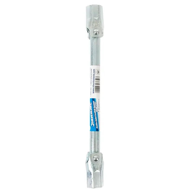 Silverline Dubbelzijdige steigerbouwers moersleutel 7/16" en 1/2"
