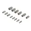 Silverline Doppen set E-Torx - E4 t/m E24 - 14 delig