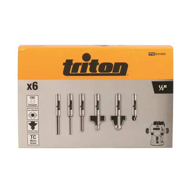 Triton Freeskit - schacht 1/2" - 6 delig