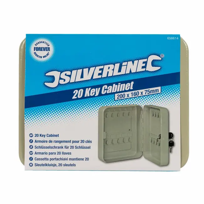 Silverline Sleutelkluis - 20 sleutels - 200 x 160 x 75 mm