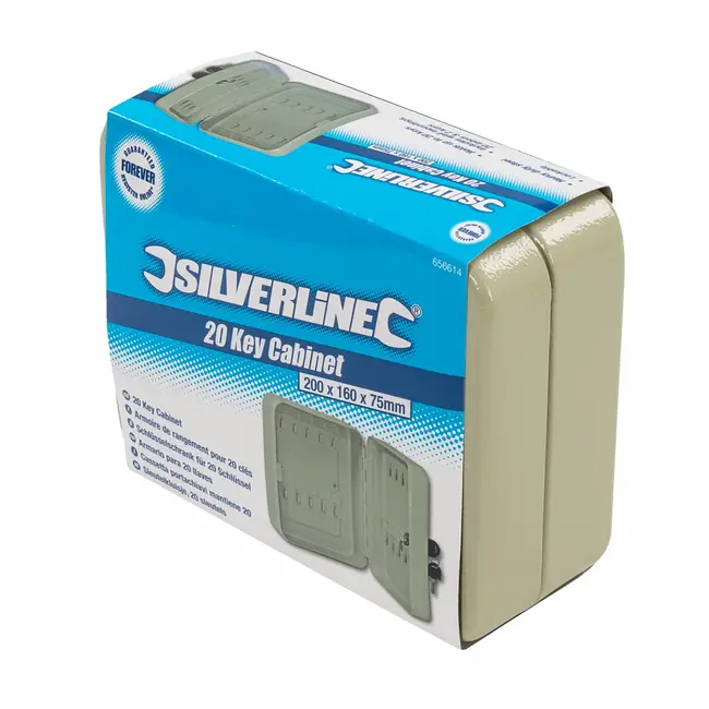 Silverline Sleutelkluis - 20 sleutels - 200 x 160 x 75 mm