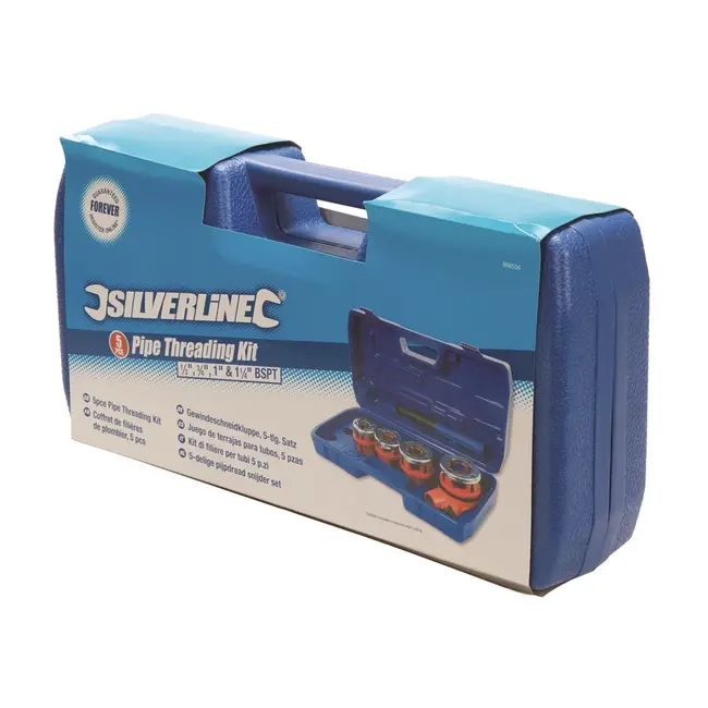 Silverline Pijpdraad snijder set - 13, 19, 25 en 32 mm