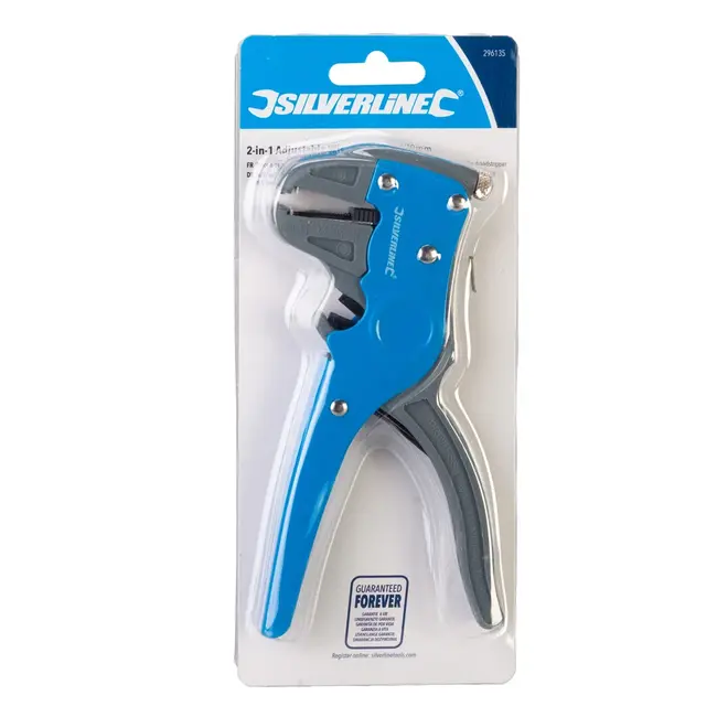 Silverline Automatische draadstripper - 2 in 1 - 170 mm