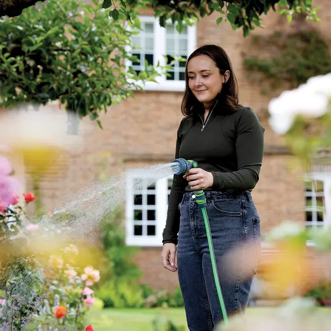 Silverline Sproeier 9 sproeipatronen - met snelkoppelingen