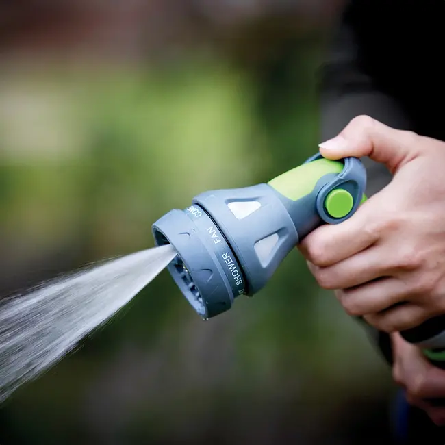 Silverline Sproeier 9 sproeipatronen - met snelkoppelingen