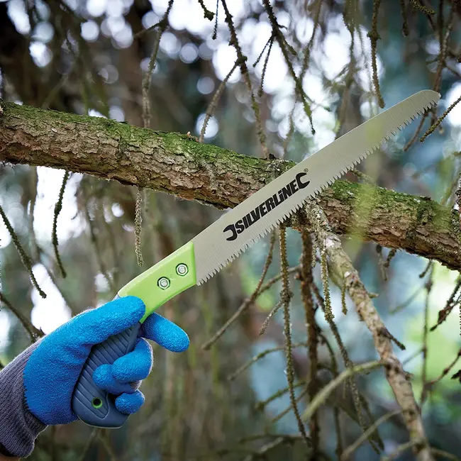 Silverline Inklapbare Tri-Cut handzaag 180 mm blad