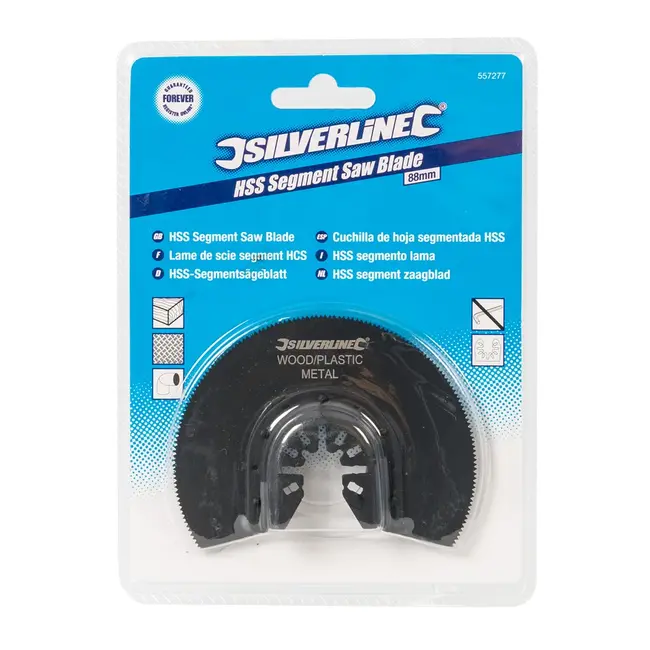Silverline Segment zaagblad HSS - 88 mm