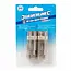 Silverline Perslucht snelkoppeling - 1/4" BSP - 2 stuks