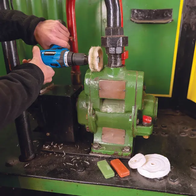 Silverline Polijstset - 50, 75, 100 mm - 6 delig