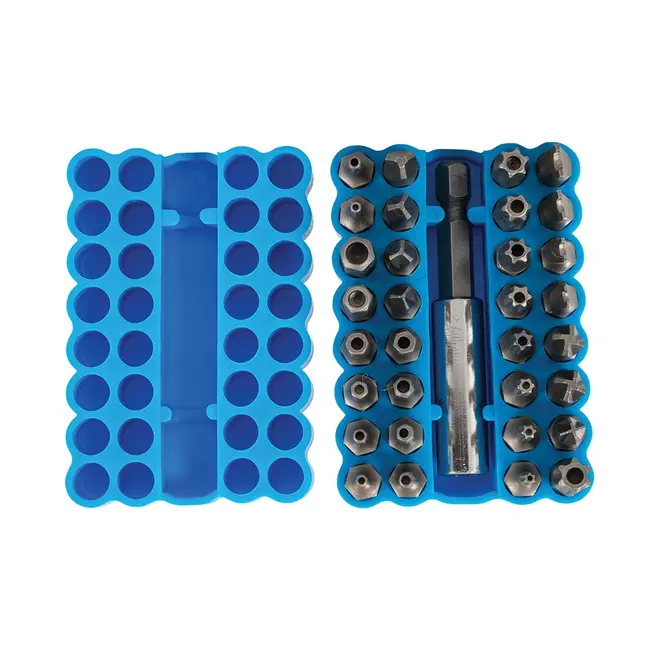 Silverline Veiligheid bit set 25 mm - 33 delig