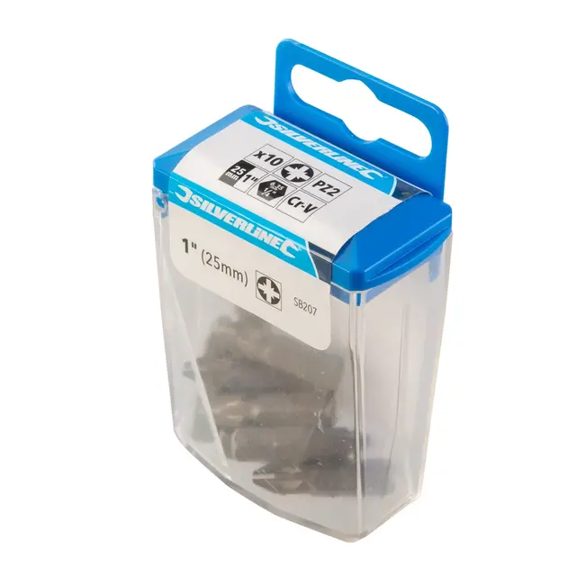 Silverline Schroefbits pozidriv PZ2 - 10 stuks