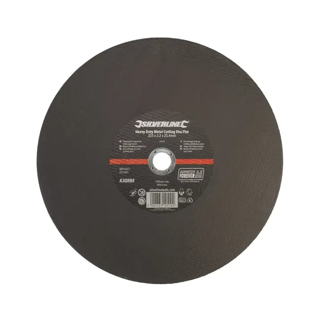 Silverline Metaalsnijschijf - 355 x 3,2 x 25,4 mm - Heavy Duty