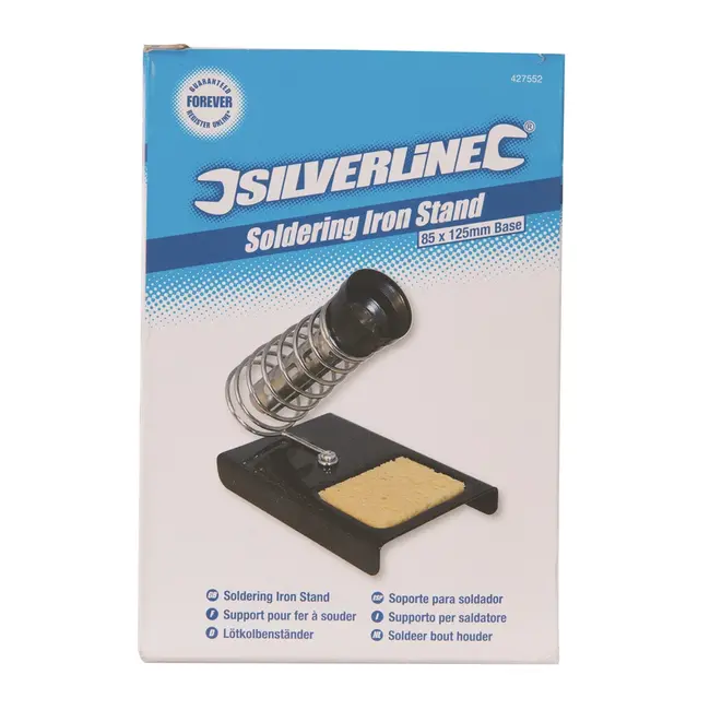 Silverline Soldeerbout houder 85 x 125 mm - inclusief spons