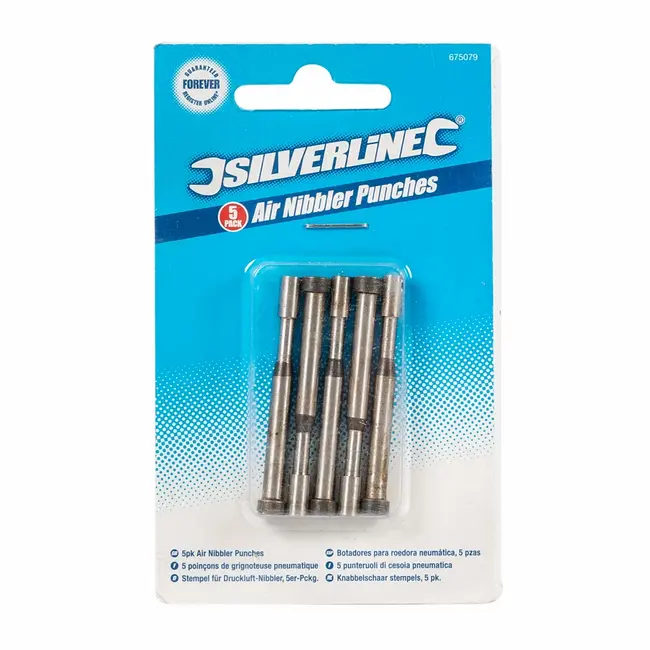 Silverline Knabbelschaar stempels - 5 stuks