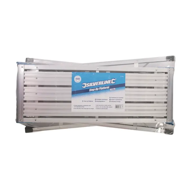 Silverline Inklapbaar krukje - 80 cm hoog - tot 150 kilo