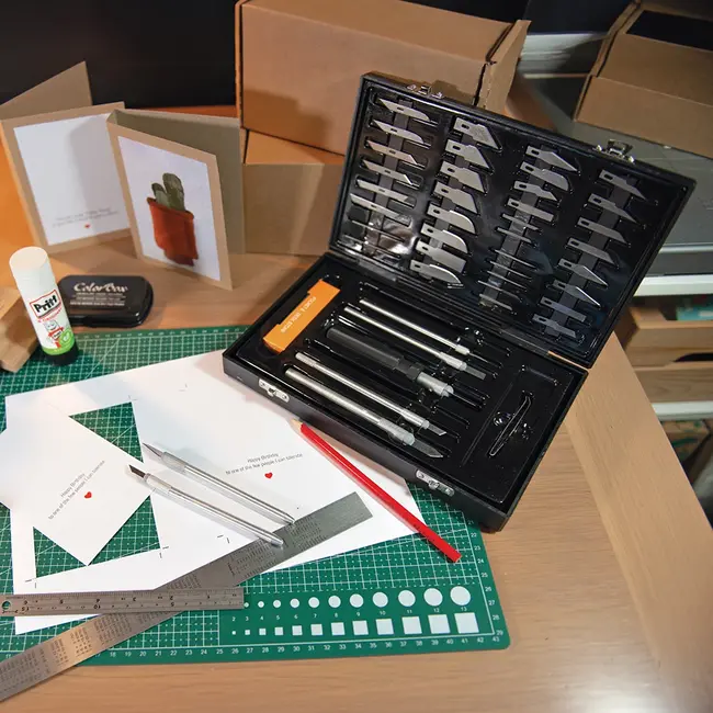 Silverline Hobbymessen set - 51 delig