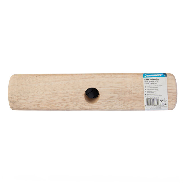 Silverline Bezemkop met stijve haren - 25 cm