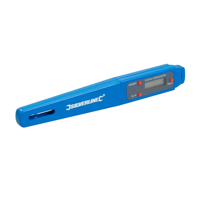 Silverline Digitale zakthermometer -40°C tot +250°C