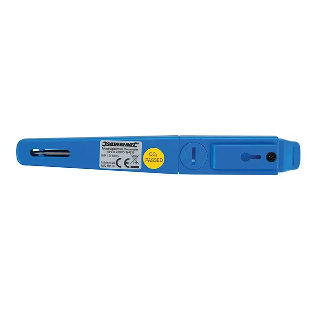 Silverline Digitale zakthermometer -40°C tot +250°C