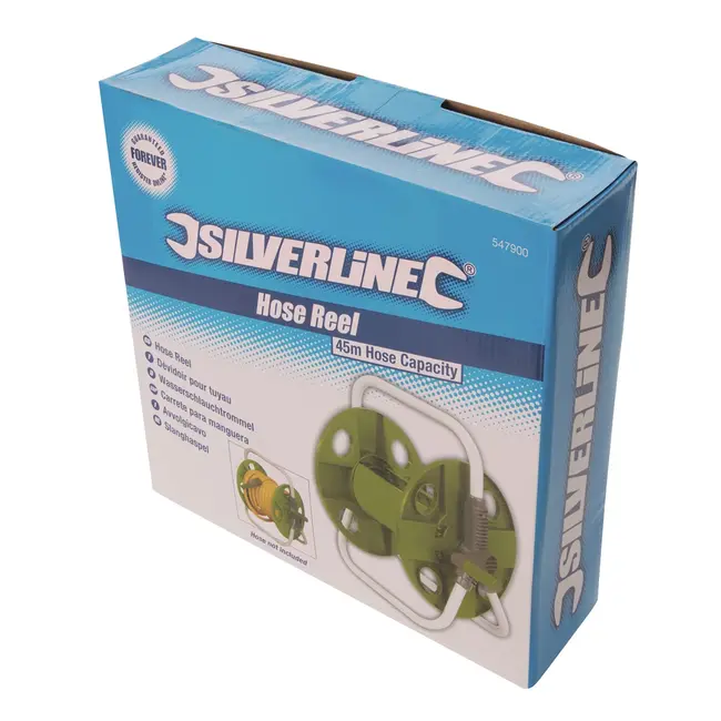 Silverline Slanghaspel - 45 meter slangcapaciteit