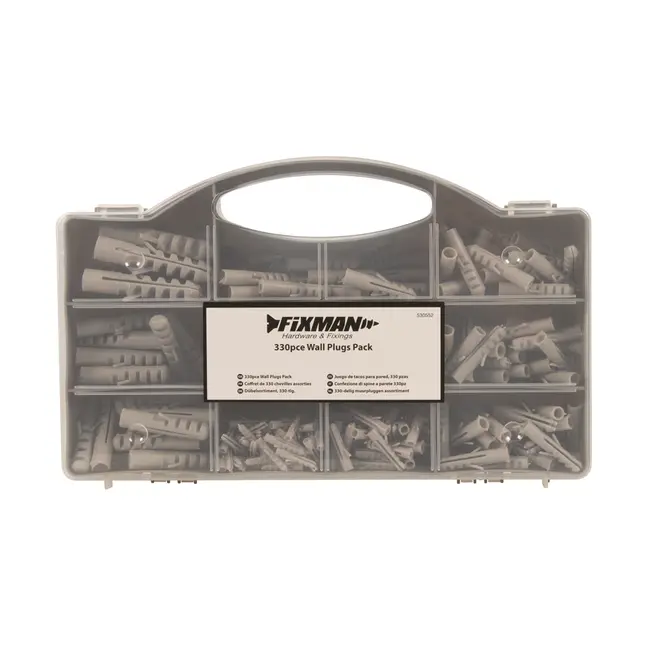 Fixman Muurplug assortiment 330 delig