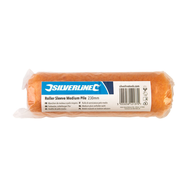 Silverline Verfroller 230 mm - medium pluis