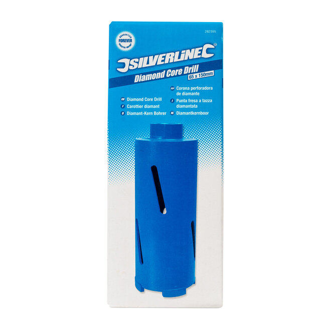 Silverline Diamant kernboor 65 x 150 mm