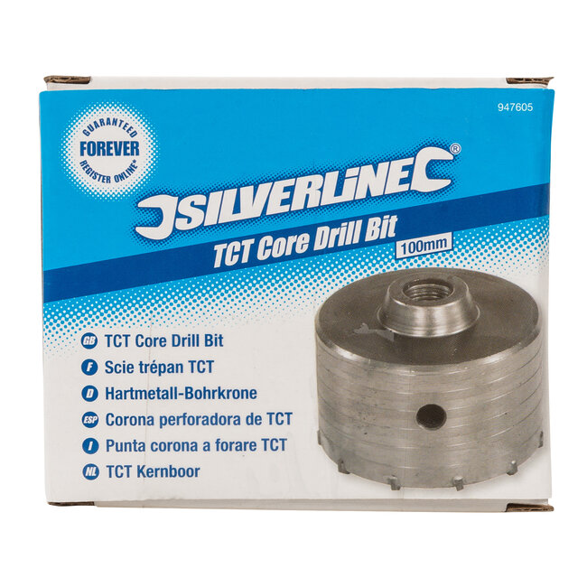 Silverline TCT kernboorbit 100 mm