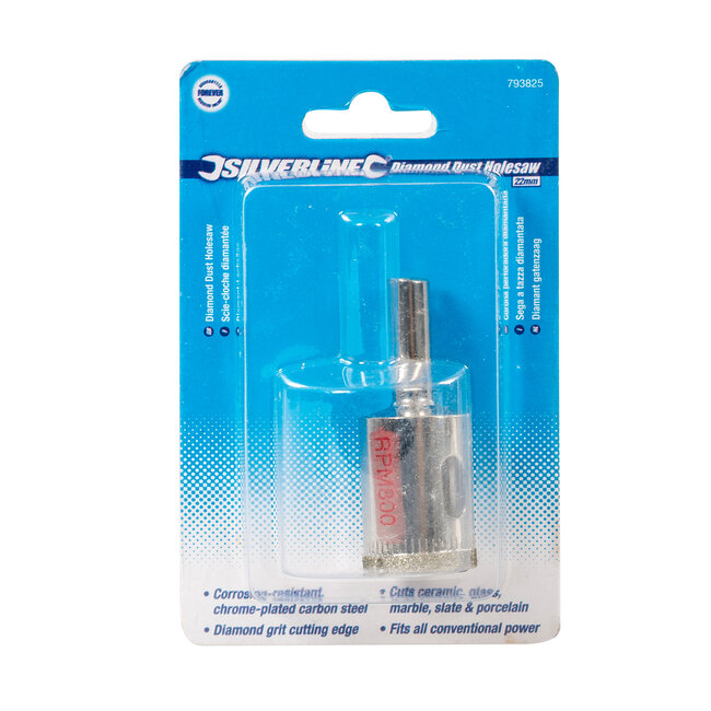Silverline Diamant gatenzaag 22 mm