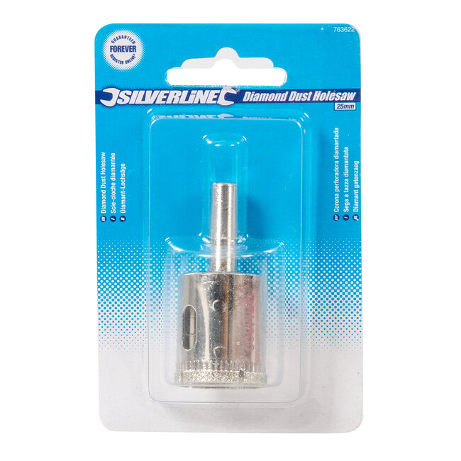 Silverline Diamant gatenzaag 25 mm