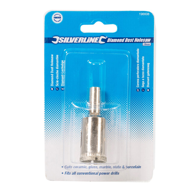 Silverline Diamant gatenzaag 18 mm