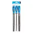 Silverline 3 delige vijlen set halfzoet, 250 mm